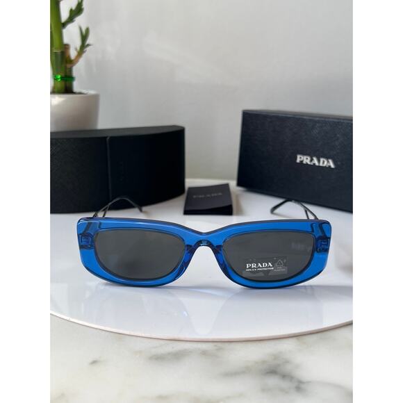 NEW Prada PR14YS Sunglasses in Blue - Picture 7 of 9